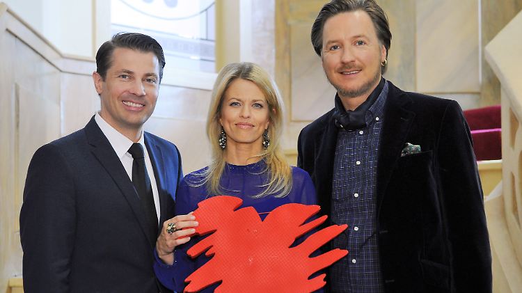 Bekannte Gesichter aus "Verbotene Liebe": Wolfram Grandezka (l.), Miriam Lahnstein und Martin Armknecht.