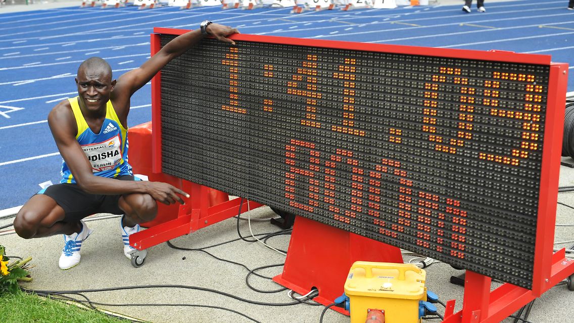 Der neue Weltrekordler über 800 Meter heißt David Rudisha, ist 21 Jahre alt und kommt aus Kenia.