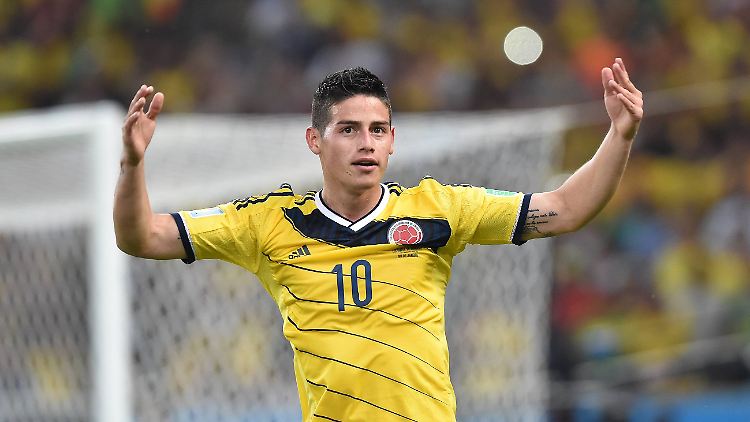 Der beste Torschütze der WM trägt bald weiß: James Rodriguez.