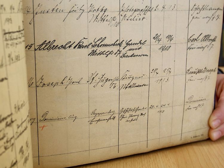 Der erste Krämer-Laden der Familie Albrecht wurde 1913 in Essen als Gewerbe angemeldet.