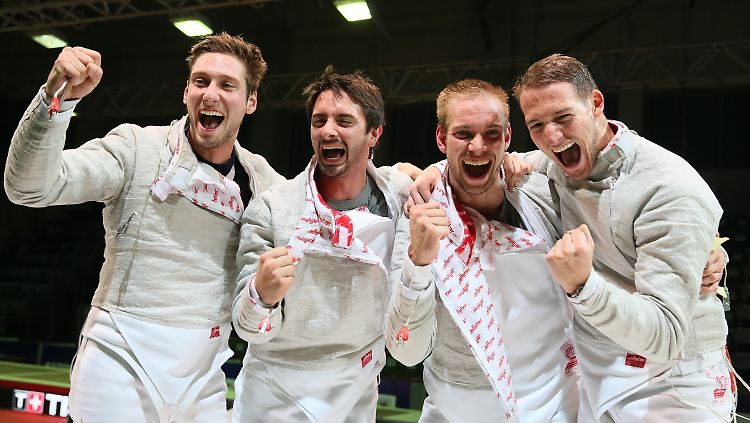 Der Traum ist geschafft: Die deutschen Säbelfechter sind Weltmeister.