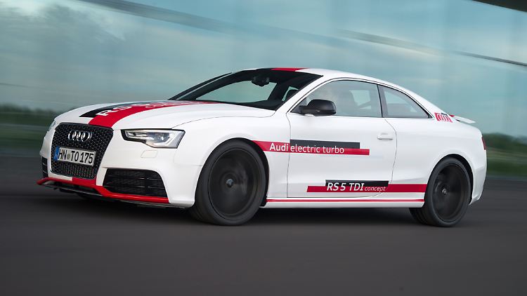 Im RS5 TDI concept arbeiten 385-Diesel-PS.