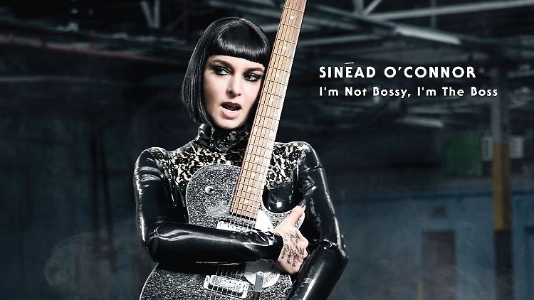 Was ein mehr Haare und weniger Kilos ausmachen ... Sinead O'Connor steht zu ihrem Fake-Cover.