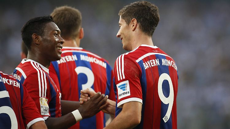 Rekord: David Alaba, Robert Lewandowski verdienen mit dem FC Bayern gutes Geld.