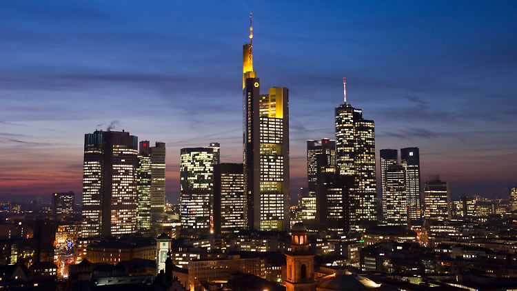 Frankfurt am Main: Sitz vieler deutscher Geldhäuser.