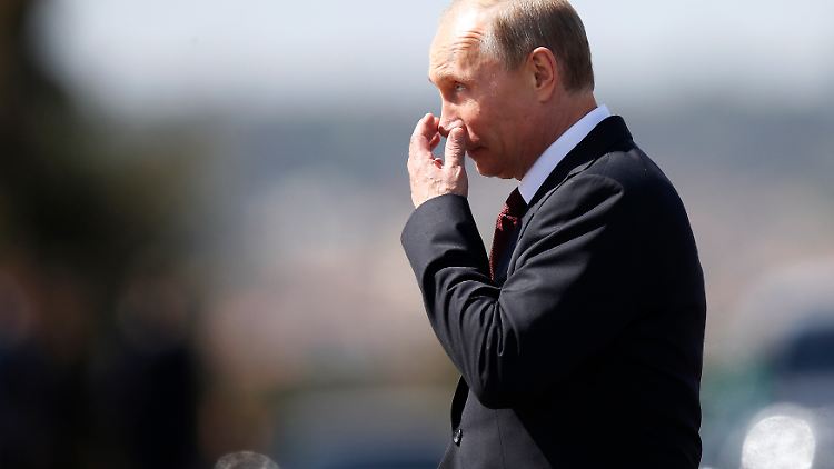 Besorgt um die Sicherheit seiner Tochter: Wladimir Putin.