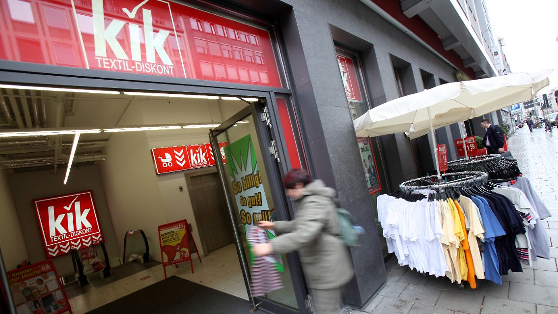 Kik-Filiale in München.