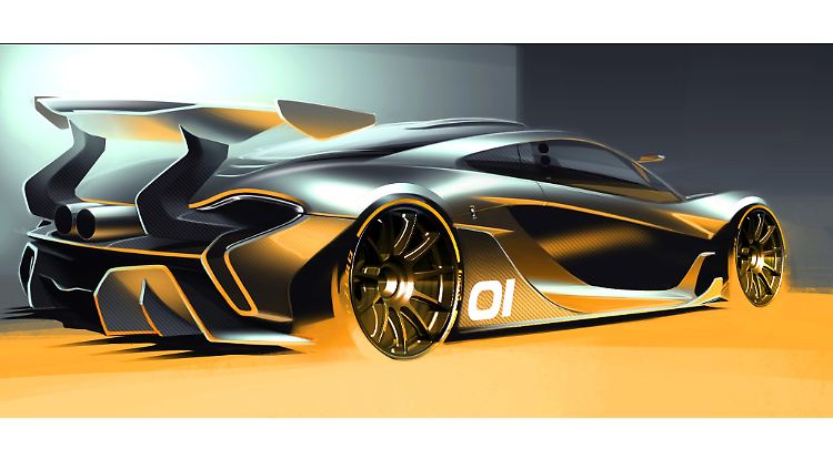 McLaren legt eine Rennstreckenversion des P1 auf den P1 GTR.
