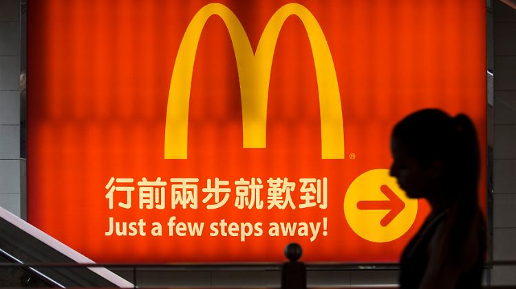 McDonald's kämpft in China derzeit mit einem Burger-Engpass.