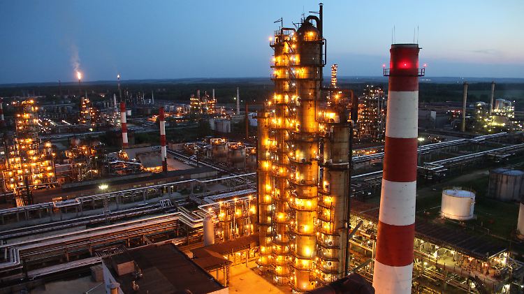 BP ist mit 19,75 Prozent an Rosneft beteiligt. Hier zu sehen eine Raffinerie der Rosneft-Tochter TNK-BP.
