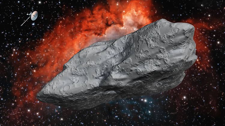 Als die Erde noch jung war, schlugen mehrere 500 bis 3000 Kilometer große Geschosse ein. Zumindest legen Berechnungen das nahe.