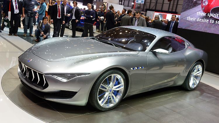 Maserati Alfieri, präsentiert auf dem Genfer Autosalon.