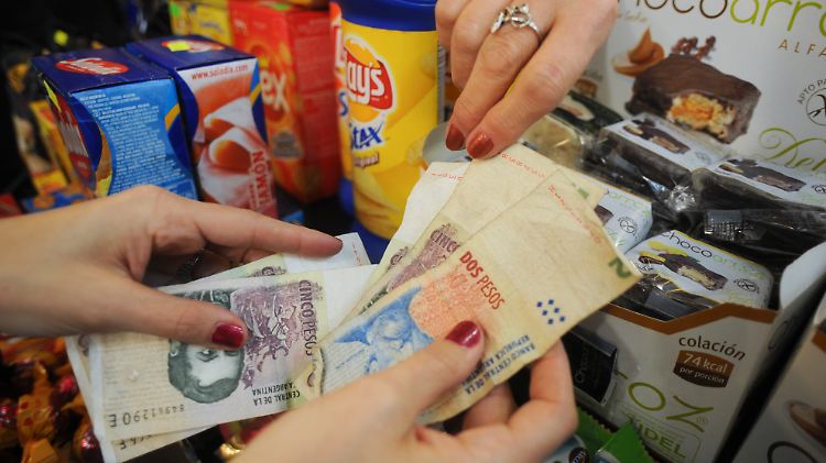 Die Landeswährung Peso könnte durch eine Zahlungsunfähigkeit Argentiniens unter Druck geraten.