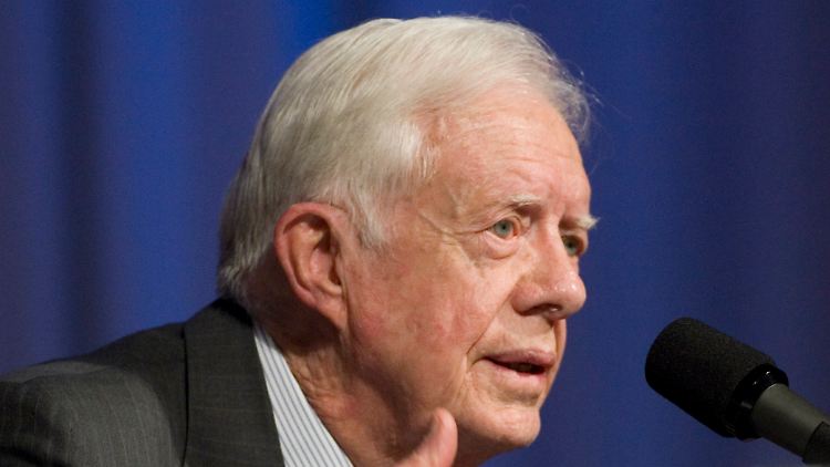 Friedensnobelpreisträger von 2002: Jimmy Carter.