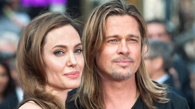 Romantisch: Angelina Jolie und Brad Pitt schrieben sich Liebesbriefe. Foto: Daniel Deme