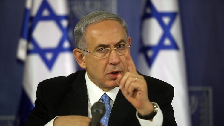 Israels Ministerpräsident Benjamin Netanjahu, entschlossen.