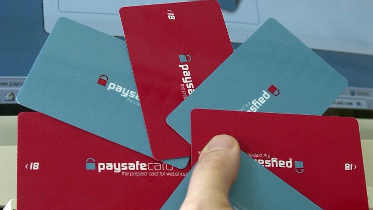 Mit den "paysafecards" können Nutzer anonym im Internet einkaufen.