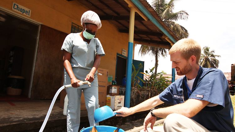 An dem Emory University Hospital werden Ebola Patienten behandelt.