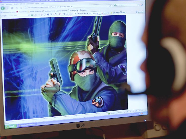 Auch Killerspiele sollen von den Abgeordneten ausgetestet werden.
