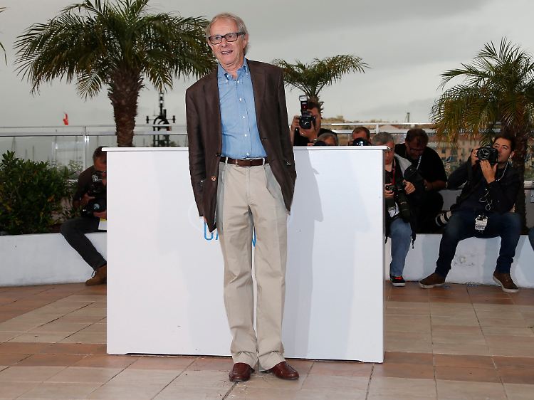 Steht selber nicht gern im Mittelpunkt: Ken Loach beim Filmfestival in Cannes im Mai 2014.