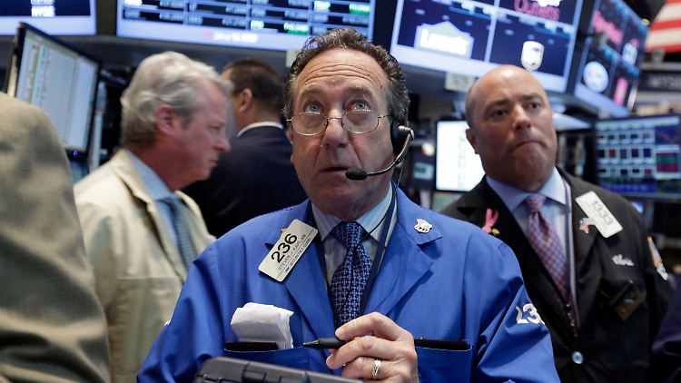 Wieder einmal Kursverluste an der Wall Street.