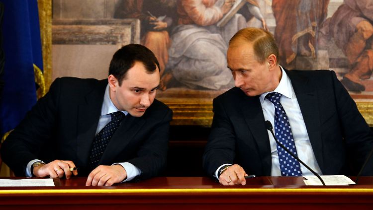 Der Milliardär Yury Kovalchuk (l.) gilt als "Putins persönlicher Banker" und enger Vertrauter des Präsidenten. 