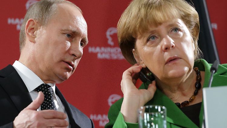 Putin und Merkel: Wann telefonieren sie wieder? 