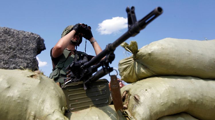 Die ukrainische Armee hat Donezk im Blickfeld.