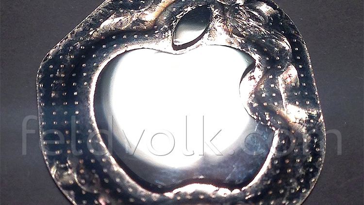 Ist das Logo des iPhone 6 aus Liquidmetal?