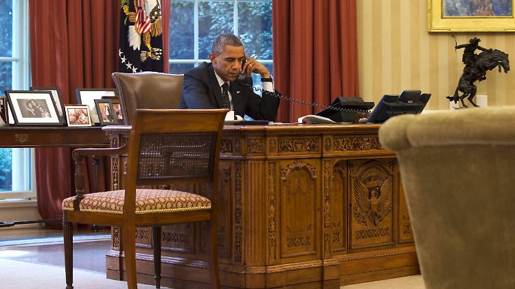 US-Präsident Obama beruft sich auf die Bitten der irakischen Regierung.