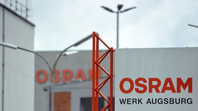 Das Werk in Augsburg.