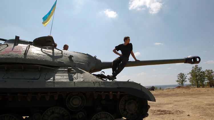 In Donezk droht nach Angaben der Separatisten ein "neues Stalingrad".