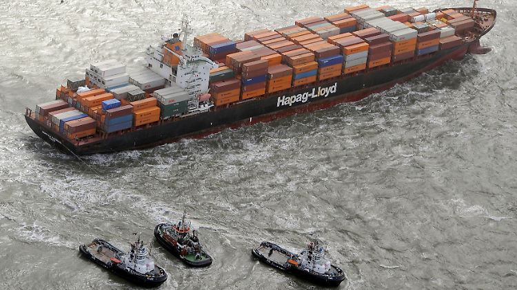 Der durchschnittliche Preis für den Transport von Waren je Standardcontainer ist gesunken.