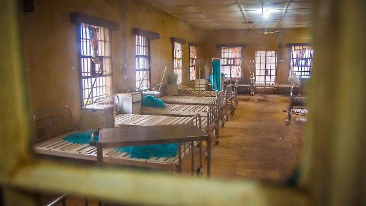Blick in einSierra Leone Krankenhaus in Sierra Leone.