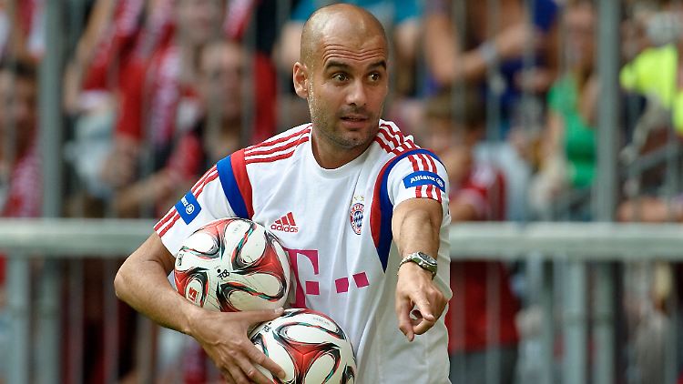 "Mir ist klar, was von uns verlangt wird": Josep Guardiola.