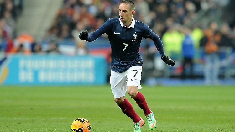 "Ich höre auf": Franck Ribéry.
