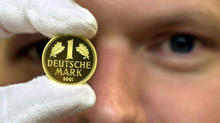 Die optimale Verbindung aus "D-Mark" und "Gold": Der Parteivorstand will das unternehmerische Risiko "kleinhalten".