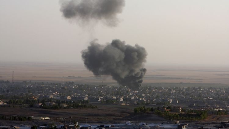 Im Norden Iraks kämpfen Kurden gegen IS-Terroristen.
