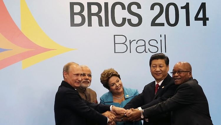 Nicht vieles eint die Regierungschefs der Brics-Staaten, ganz sicher jedoch ihr Wille, sich vom Westen nicht länger als "Juniorpartner" behandeln zu lassen.