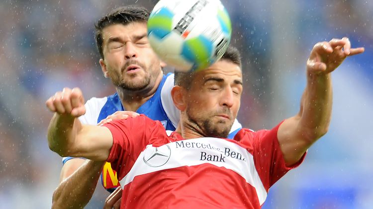VfB-Stürmer Vedad Ibisevic war bei der Bochumer Abwehr bestens aufgehoben.