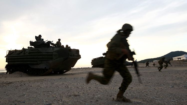 Regelmäßiger Anlass der Empörung: Die jährlichen Militärmanöver finden seit 1976 statt.
