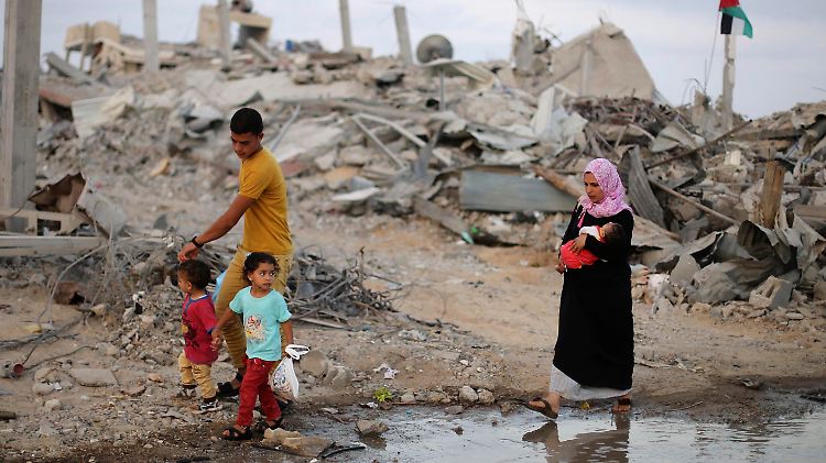 Nach palästinensischen Angaben gibt es schon einen groben Plan für einen dauerhaften Waffenstillstand. Israel hat das bisher nicht bestätigt.