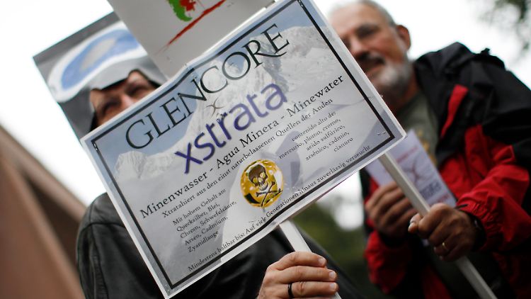 Die Übernahme von Xstrata durch Glencore kam nicht bei allen Aktionären gut an.