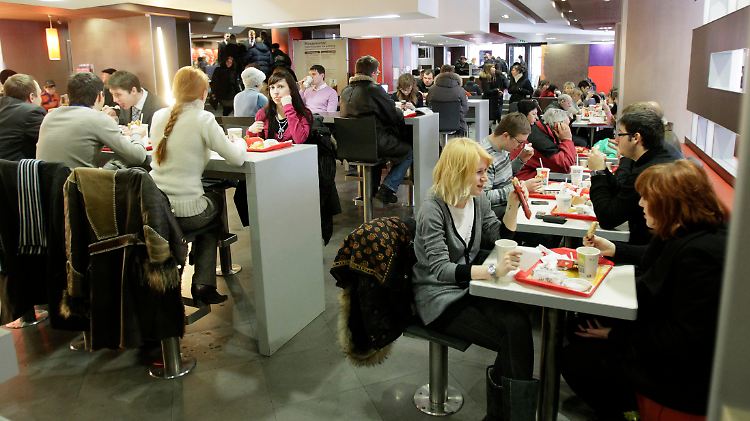 McDonald's betreibt in Russland rund 400 Restaurants.
