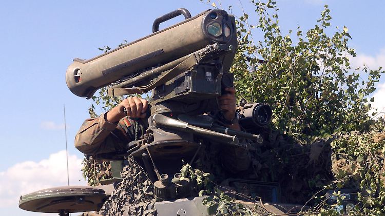 Mit der Panzerabwehrrakete "Milan" sollen vermutlich die Peschmerga im Kampf gegen die Islamisten gerüstet werden.