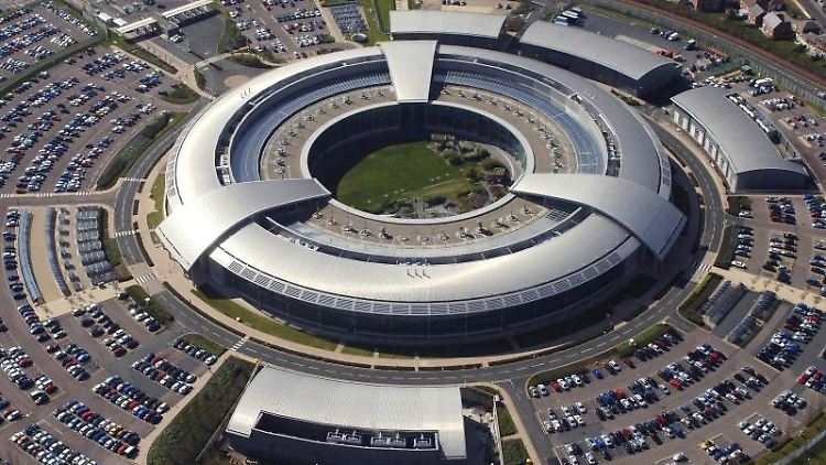 Blick auf die GCHQ-Zentrale in Cornwall.