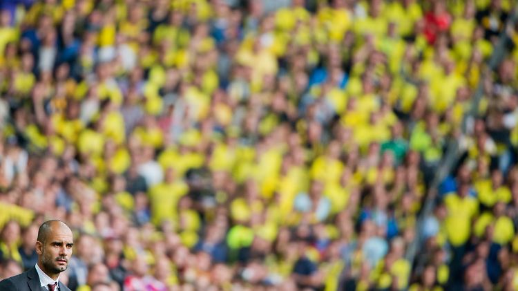 "Die Champions League ist die schönste Frau, aber ich will die Bundesliga!" Sagt Josep Guardiola.
