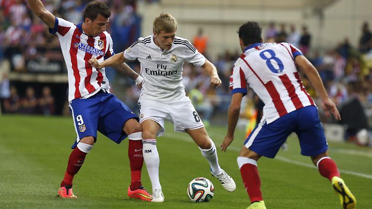 Atlético Madrid möchte Real mal wieder überholen - das soll auch Toni Kroos verhindern. 