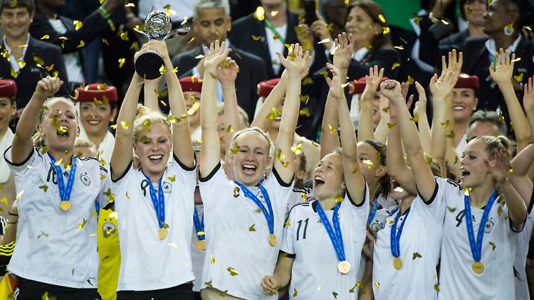 Die deutschen U20-Frauen sind nun zusammen mit den USA Rekordweltmeister.