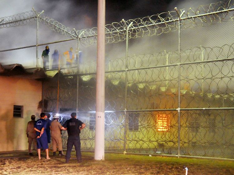 In brasilianischen Gefängnissen kommt es immer wieder zu Aufständen, wie hier in Aracaju.